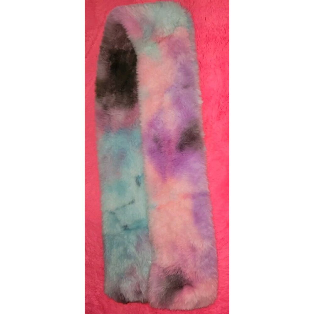 Minky Addicts Nebula Flour Scarf 58 X 6 Warm Winter Cozy Comfy Fall Plush